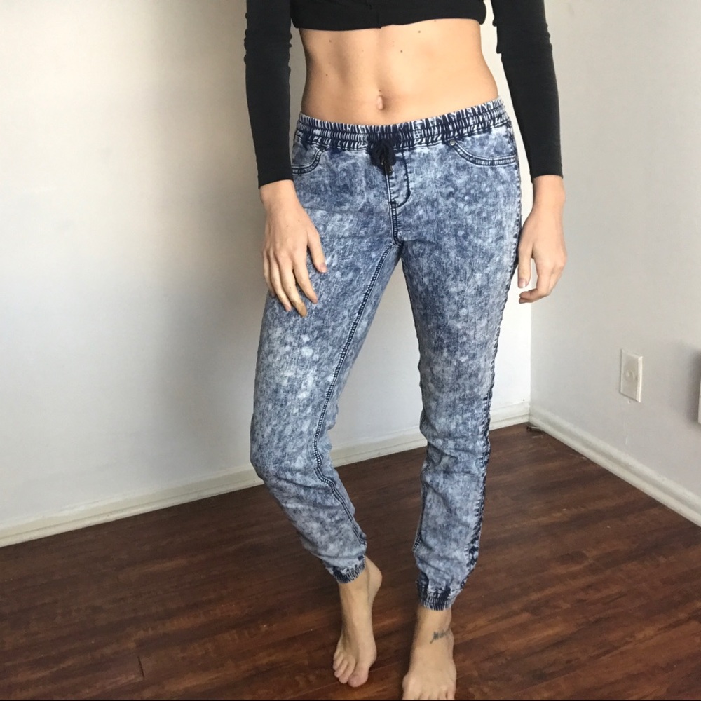Acid Wash Joggers